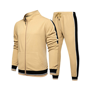 OEM logotipo personalizado entrenamiento gimnasio hombres chándales 2 piezas de alta calidad a granel Jogger hombres chándal para la venta hecho en Pakistán - Product Image 1