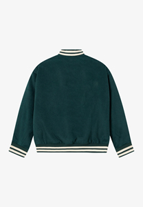 Fashionable Varsity <b>Jacket</b> Unisex Street Wears Men College Design Ribbed <b>Collar</b> Cuffs Hem for Snug Fit Custom Embroidery - Product Image 2