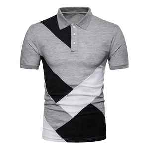 Vente en gros de vêtements avec logo personnalisé polos à manches courtes pour hommes grande taille polos en coton de qualité bon marché pour hommes - Product Image 4