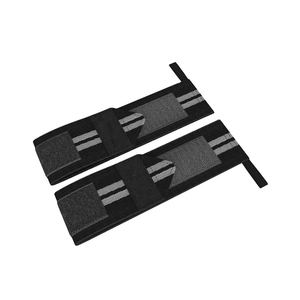 Muñequeras Unisex antideslizantes transpirables altas para levantamiento de pesas gimnasio Fitness tamaño personalizable Color caucho Natural Material de PVC - Product Image 4