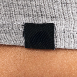 Fitted Cropped Workout <b>Top</b> Light Heather Grey Stretch Sculpt Tank for Gym Yoga Daily Wear Premium Fit - Product Image 5