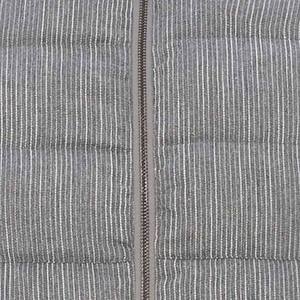 Winter Heavy Weight Bomber <b>Jacket</b> Grey Color Crew Neck Contras Black Color Rib For <b>Men</b> ,<b>s</b> - Product Image 6