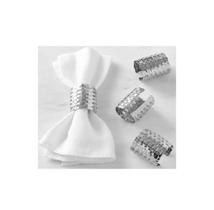 Anillo de servilleta de acero inoxidable, accesorio moderno y resistente, precio al por mayor - Product Image 1