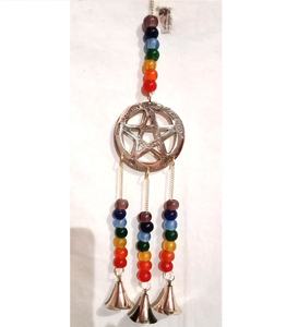 Antique <b>Brass</b> Tree in a Circle With Beads and Three <b>Brass</b> <b>Bells</b> Customized Decorative <b>Brass</b> Home Decorative Hanging Chime <b>Bells</b> - Product Image 4