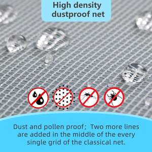 Mallas Mosquiteras Personalizables de Acero Inoxidable Negro para Puertas y Ventanas, Diseño Moderno y Elegante - Product Image 4