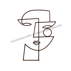 Notre nouvelle gamme d'art mural suspendu en métal utilise du métal de fer avec la meilleure finition pour la décoration de la maison et du bureau disponible - Product Image 1