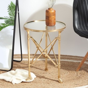 Table d'appoint décorative polyvalente pour la chambre à coucher et le salon Meuble d'appoint élégant avec un look chic et une qualité durable - Product Image 2