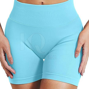 กางเกงขาสั้นออกกำลังกายแบบรัดรูป ระบายอากาศได้ดี ผ้าเนื้อยืดหยุ่น เป็นมิตรกับสิ่งแวดล้อม น้ำหนักเบา สวมใส่สบาย เหมาะสำหรับการฝึกซ้อมในยิม - Product Image 4