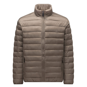 2025 Wholesale Solid Color Casual Clothing <b>Puffer</b> <b>Jacket</b> Street Wear <b>Puffer</b> <b>Jacket</b> Windproof Men <b>Puffer</b> <b>Jacket</b> for men oem - Product Image 1