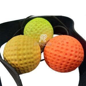 Balón de velocidad de cuero RCF de doble extremo para entrenamiento de boxeo y MMA, incluye bomba, altura ajustable, duradero, negro - Product Image 5