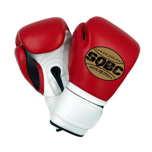 Gants d'entraînement en cuir bleu, gants de boxe d'entraînement personnalisés de la meilleure qualité, gants MMA et gants de boxe d'arts martiaux - Product Image 3