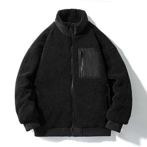 Jacket Polar <b>Fleece</b> Oversize New Hot Sales Wholesale Winter <b>Sherpa</b> <b>Fleece</b> High Quality Mens Stand <b>Fleece</b> <b>Fabric</b> Unisex - Product Image 5