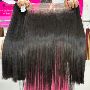 Meilleure vente 100% cheveux humains couleur noire naturelle os vietnamien droit vague naturelle Super Wave Styles toutes longueurs 8 ''-40'' - Product Image 6