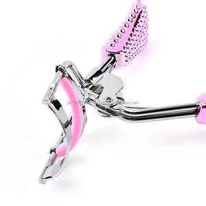 ที่ดัดขนตาแบบมืออาชีพพร้อมด้ามจับเพชรอุปกรณ์แต่งหน้าใช้ไฟ USB สำหรับทุกรูปร่างฟังก์ชั่นความงาม - Product Image 3