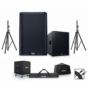 Nuevo Par de Altavoces Amplificados QSCs K12.2 de 2,000W con Subwoofer KS118 - Product Image 2