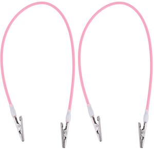 Clip porte-serviettes dentaire premium avec chaîne métallique pour instruments chirurgicaux - Product Image 3