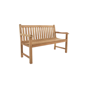 Banc de jardin anglais d'extérieur en bois de teck d'Indonésie de haute qualité avec meubles au design personnalisé pour les fêtes de mariage de jardin d'hôtel - Product Image 1