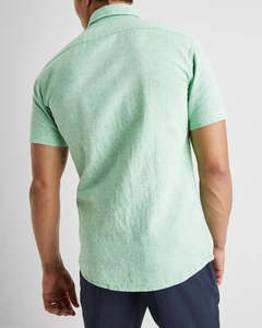 Verano nueva tendencia verano algodón Turn Down Collar Fitness camisas botón completo Polo camiseta - Product Image 5