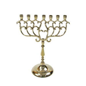 Antique <b>Gold</b> Shiny Polished Tall Wedding <b>Candelabra</b> Centerpiece for Wedding and Other Decoration - Product Image 6