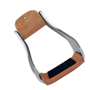 Estribos Occidentales de Acero Inoxidable con Recubrimiento de Color, Duraderos, con Superficie Ancha Antideslizante, Diseño Elegante y Personalizado para Montar a Caballo - Product Image 4