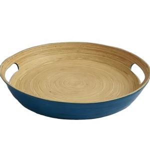 Bandeja de bambú hilado ecológica de alta calidad para el hogar y la cocina, juegos de vajilla, platos, juego de vajilla de almacenamiento por vietnamita - Product Image 1