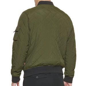 Blouson Bomber Léger en Toile pour Homme, Fermeture Éclair, Col Montant, Capuche, Imperméable, Écologique, Design Élégant, Poignets Côtelés, Décontracté - Product Image 2