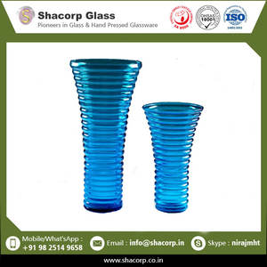 ขายโรงงาน ผู้ผลิตแจกันแก้วดีไซน์เรียบง่าย - Product Image 2