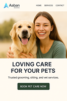 Tienda de suministros para mascotas, desarrollo de sitios web, expertos web de confianza que ofrecen plataformas de negocios de comercio electrónico modernas y asequibles