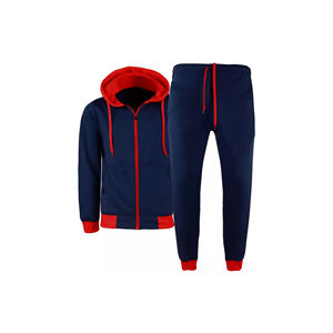 Ensemble de survêtement deux pièces pour homme, nouveau design, tendance, jogging de motard, hiver, 100% coton, coupe-vent, logo Bangladesh, vêtements de sport - Product Image 2