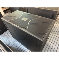 Double 21 pouces Power Stage Stack Subwoofer Cabinet Professional DJ Audio Stage Subwoofer Speaker 4000W Passive Sub Bass