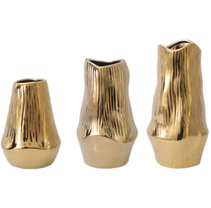 Artesanías Plata Martillado Florero Moderno Hoteles Cena Mesa Decoración Aluminio Martillado Floreros - Product Image 5