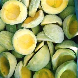 Vente en gros de cubes de purée d'avocat congelés prêts au détail Délices sucrés au goût processus IQF emballage en vrac modèle de pulpe pour les grossistes - Product Image 3