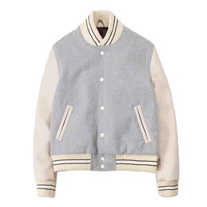 Chaqueta Universitaria Personalizada para Hombre, Chaqueta de Invierno Informal Personalizada con Costuras, Chaqueta Universitaria Transpirable y Cómoda para Adultos - Product Image 1