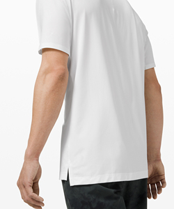 Camiseta de manga corta de secado rápido para hombre, camiseta de golf táctica 3D de rendimiento para hombre, 100% poliéster, diseño sólido, bordado XL alto - Product Image 5