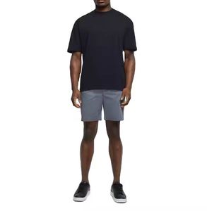 Pantalones cortos de ajuste personalizado de diseñador para hombre, tela suave de algodón pesado, marca OEM, patrón sólido, ropa de calle, aspecto directo del proveedor - Product Image 1