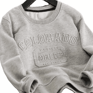 2024 nueva llegada logotipo personalizado peso pesado 500 Gsm algodón sudadera térmica personalizada de alta calidad de gran tamaño 3D en relieve sudadera - Product Image 6