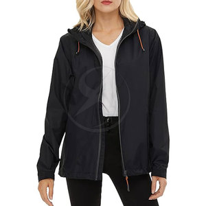 Vestes coupe-vent pour femmes, en tricot respirant, de haute qualité, à la mode, avec logo personnalisé, vente en gros OEM ODM - Product Image 1