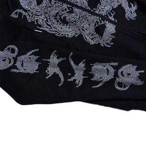 เสื้อฮู้ดผู้ชายผ้าฝ้าย100% ตามสั่งพิมพ์ลายดาวพลอยเทียมสำหรับฤดูหนาวพิมพ์ลายดิจิตอล - Product Image 4