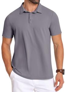 Polo de Golf de Secado Rápido para Hombre, con Logotipo Personalizado, Tejido de Punto, Liso, Sublimado, para Elecciones - Product Image 3