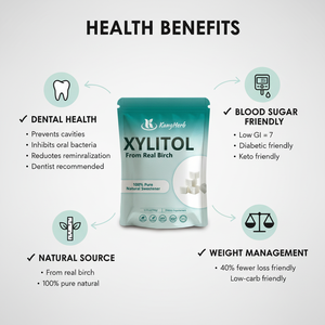 <span class=keywords><strong>Edulcorante</strong></span> Natural de Xilitol de <span class=keywords><strong>Abedul</strong></span> 100% Puro, Bajo IG, Apto para Diabéticos, 40% Menos Calorías que el Azúcar, Aditivo Alimentario Premium - Product Image 3