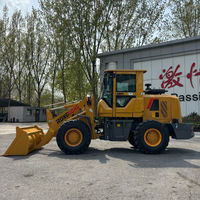 Caricatore Frontale Ronggong ZL-906 con Motore Diesel, Benna da 0,5 m, per Costruzioni, Agricoltura e Silvicoltura, Pala Gommata