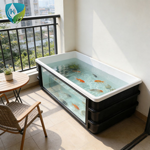 Grand aquarium de visualisation en PRV avec fenêtre en verre trempé pour les aquariums publics, les zoos et les centres d'apprentissage <span class=keywords><strong>aquatique</strong></span> - Product Image 1