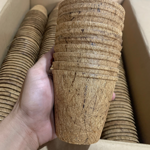 Maceta de fibra de coco orgánica/maceta de fibra de coco embalaje personalizado y buen precio de Eco2go Vietnam - Product Image 3
