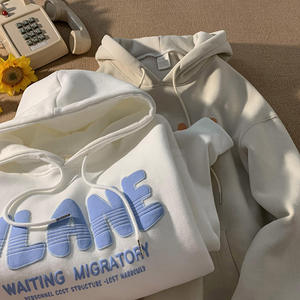 Essentials Blanco en blanco Puff Impresión Unisex Tallas grandes Vend Ropa Fabricantes Logotipo personalizado Ropa de hombre Sudaderas con capucha - Product Image 6