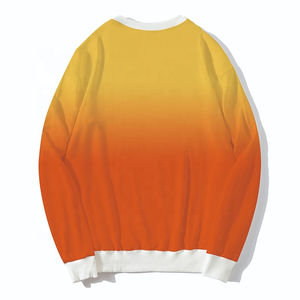 Servicio OEM al por mayor mejor diseño sublimación sudadera algodón mezclado personalizado Color hombres sublimación sudadera - Product Image 2