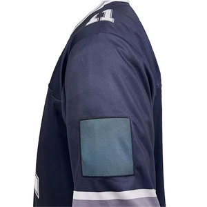 Maillot de football américain pour hommes, manches courtes, séchage rapide, tissu léger et respirant pour les entraînements, les matchs et les tenues d'équipe - Product Image 5