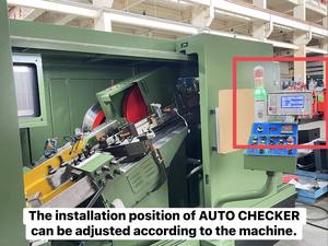 Máquina de laminación de roscas con detector de tornillos AUTO CHECKER COUNTER JS-7714SR HMI-7 de Taiwán J7714SR07JS - Product Image 2