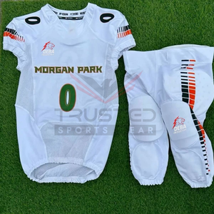 Vêtements de sport fabriqués au Pakistan en 2025, uniforme de football américain, short, séchage rapide, respirant, nouveau design, durable, service OEM - Product Image 1