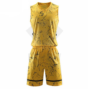 เครื่องแบบบาสเก็ตบอลแขนสั้นของผู้ชายเครื่องแบบบาสเก็ตบอล - Product Image 1