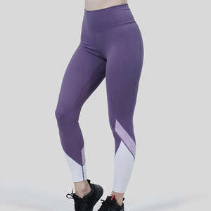 Mallas de yoga supersuaves de cintura alta para mujer, equipo de gimnasio transpirable con logotipo personalizado en tallas multicolores para adultos - Product Image 5